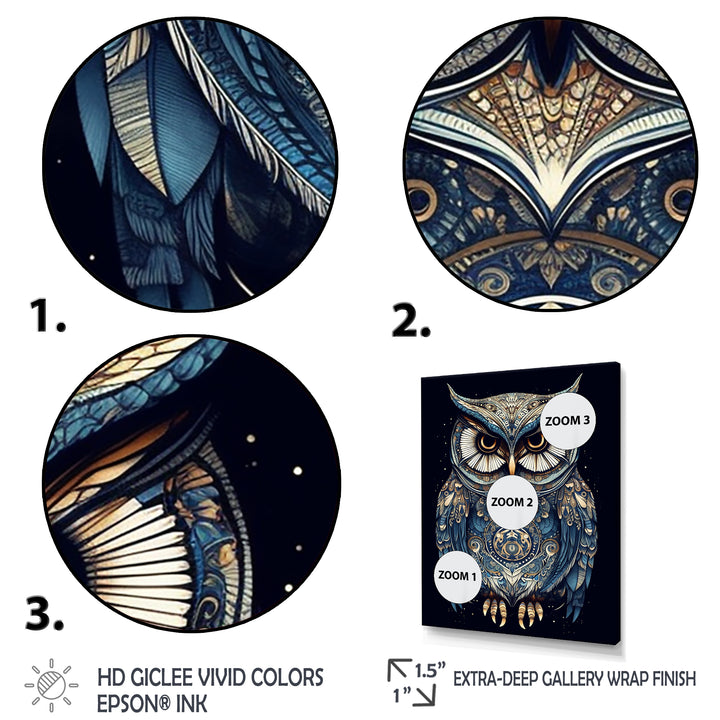 White Owl Magic - Owl Home Decor Art