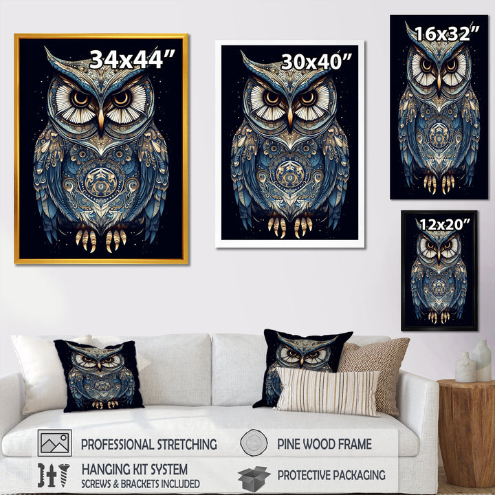 White Owl Magic - Owl Home Decor Art