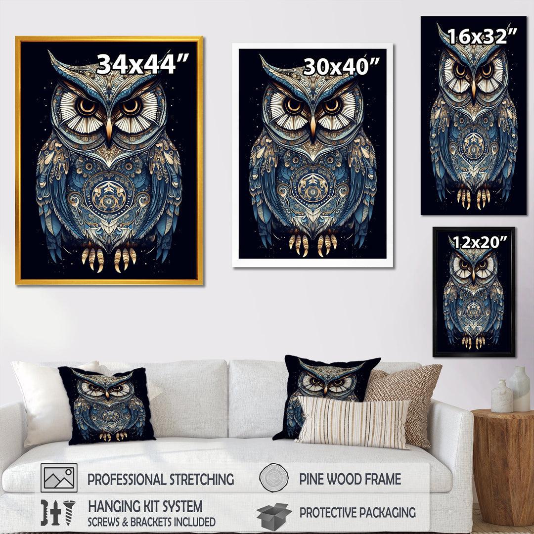 White Owl Magic - Owl Home Decor Art