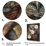 Portrait Of Wise Magical Owl - Owl Home Decor Art