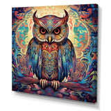 Portrait Of Magical Owl In Enchanted Forest - Owl Wall Art Prints