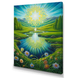 Magical Spring Mandala Over Paradise Valley - Owl Wall Decor