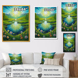 Magical Spring Mandala Over Paradise Valley - Owl Wall Decor
