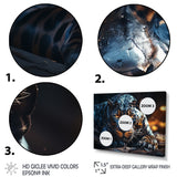 Wild Panter Resting In The Sun - Panther Canvas Wall Art