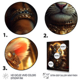 Cute Little Royal Tiger - Tiger Bedroom Wall Art