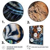 Portrait Of A Wild Tiger Nature Photography - Tiger Canvas Wall Art