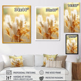 Delicate Spring Blossoming In The Meadows - White Feathers Wall Art