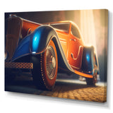 Vintage Old timer Classic Car Elegance - Cars Retro Canvas Wall Art