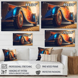 Vintage Old timer Classic Car Elegance - Cars Retro Canvas Wall Art