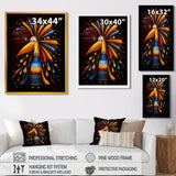 Friendly Colorful Paradise Bird - Bird Bedroom Wall Art