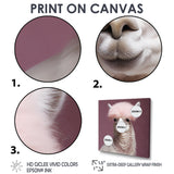 Fancy Glam Alpaca - Alpaca Wall Art Prints
