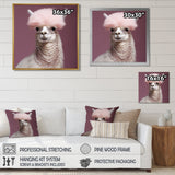 Fancy Glam Alpaca - Alpaca Wall Art Prints