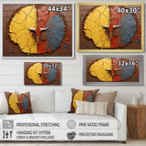 Tribe Of The Wild Bison - Bison Living Room Wall Art