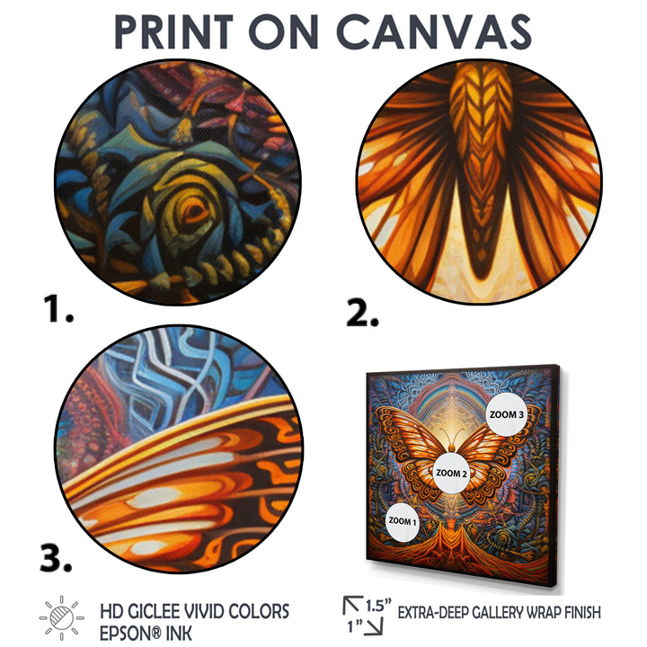 Divine Metamorphosis - Butterfly Wall Art Prints