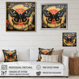 Monarch Collage On Glam Gold Seal - Butterfly Home Decor Art