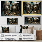 Majestic Royal White Cats - Cat Fashion Wall Art Prints