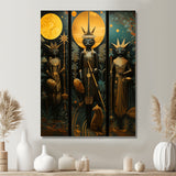 Ritual Cat Ceremony - Cat Canvas Wall Art