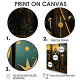 Ritual Cat Ceremony - Cat Canvas Wall Art