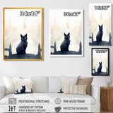 Urban Black Cat - Black Cat Wall Art