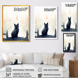 Urban Black Cat - Black Cat Wall Art