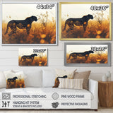 Majestic Cheetah On The Sunset Prairie - Cheetah Home Decor Art