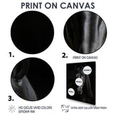 Portrait Of A Gracious Black Horse - Black Horse Wall Art