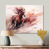 Grace Of Galloping Wild Horse - Horse Home Decor Art