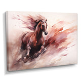 Grace Of Galloping Wild Horse - Horse Home Decor Art