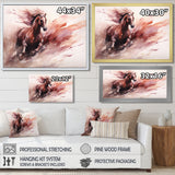 Grace Of Galloping Wild Horse - Horse Home Decor Art