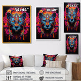 Tribe Of The Blue Jaguar - Leopard Wall Decor
