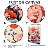 Retro Pink Octopus Retro Deep Sea - Octopus Wall Art Prints