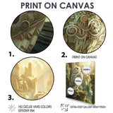 Majestic White Owl In The Mountains - Owl Wall Decor