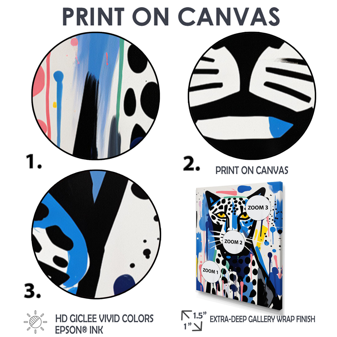 Abstract Portrait Of A Sad Tiger - Tiger Wall Decor