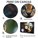 Cute Tiger Kitten In A Tree - Tiger Wall Decor