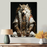 White Wolf Shaman Tribal Wisdom - White Wolf Wall Art