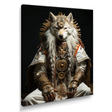 White Wolf Shaman Tribal Wisdom - White Wolf Wall Art