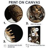 White Wolf Shaman Tribal Wisdom - White Wolf Wall Art