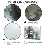 Maritime Sailboat Expedition Conquering The Unknown - Boat Canvas Wall Art