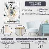 Transitional Canvas Wall Art Set - Glam Gold Collection - 5 Pieces