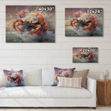 Crab Beachcombers I - Wood Wall Art