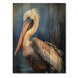 Majestic Pelican II - Wood Wall Art