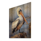 Majestic Pelican III - Wood Wall Art