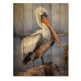 Majestic Pelican III - Wood Wall Art