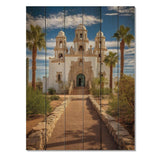 San Xavier Del Bac Mission Memory - Wood Wall Art