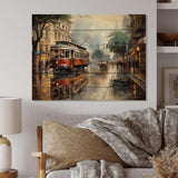 New Orleans Cityscape Comes Alive At Night II - Wood Wall Art