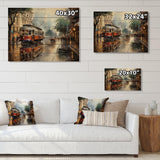 New Orleans Cityscape Comes Alive At Night II - Wood Wall Art