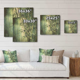 Bamboo Forest Intesed Field I - Wood Wall Art