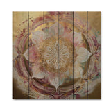 Rose Gold Mandala II - Wood Wall Art