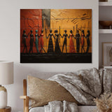 African Tribal Rhythms VIII - Wood Wall Art