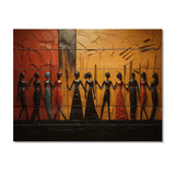 African Tribal Rhythms VIII - Wood Wall Art